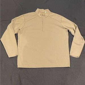 Drifire‎ 1/4 zip flame resistant sweatshirt NWOT tan